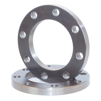 Фланец стальной расточенный под ПЭ втулку Дн 90 Ру 16 (L)  Техкомплект (b=18мм)